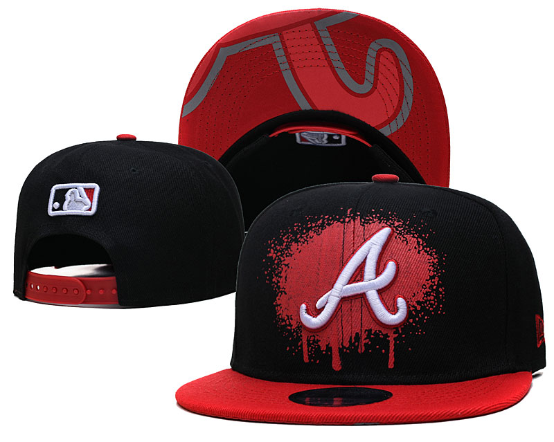 MLB Snapback Hats Atlanta Braves hatys210807002